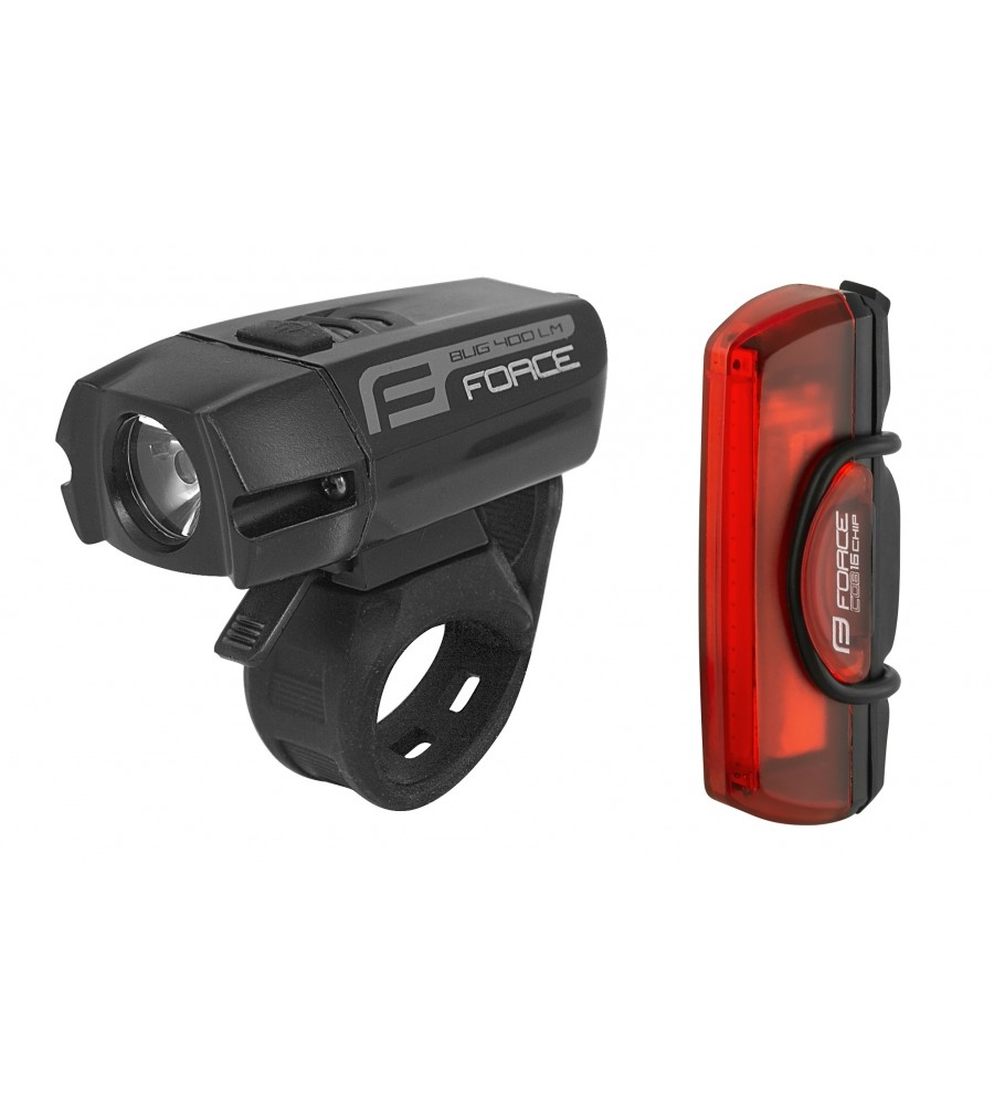 Set luči F GLARE 400LM + 29LM, USB